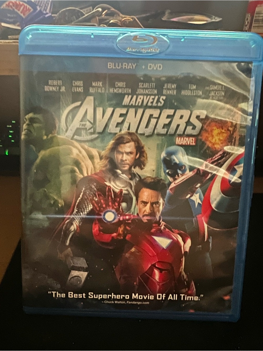 Marvel The Avengers 2-Disc Combo Pack - Blue, Yellow